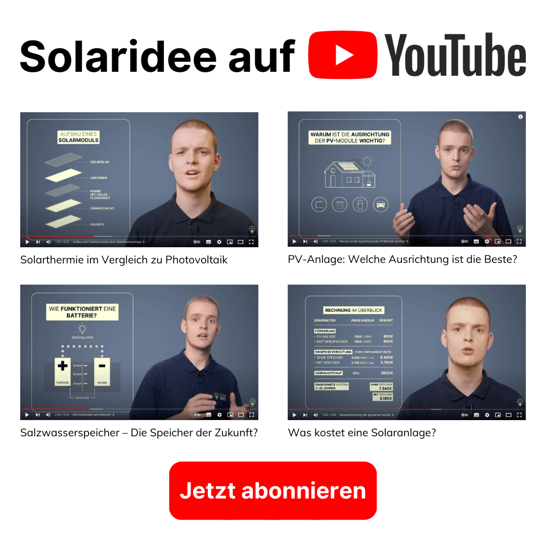 Solaridee auf YouTube