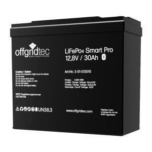 LiFePo4 Smart-Pro 12/30 Akku 12,8V Wohnmobil