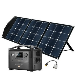 SparBundle EcoFlow River Pro Powerstation + Offgridtec® Solartasche