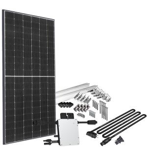 Offgridtec® Solar-Direct 370W HM-350 Balkonkraftwerk Solaranlage Hausnetz-Einspeisung