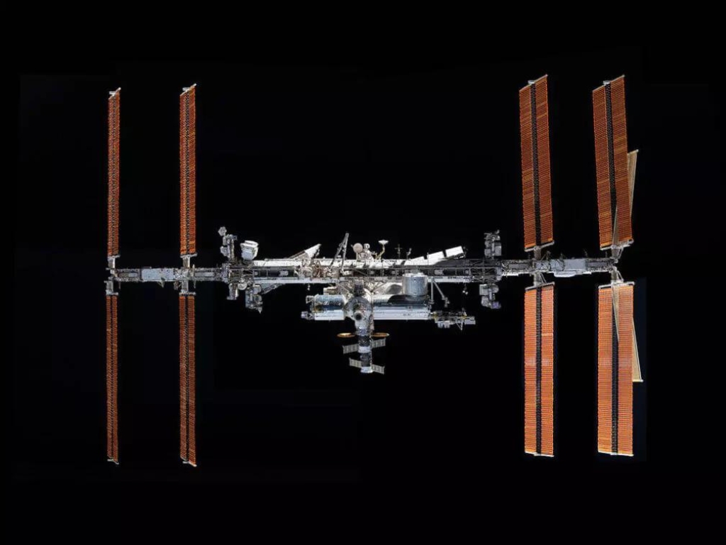 Die ISS hat derzeit die größte Solaranlage im Weltraum.