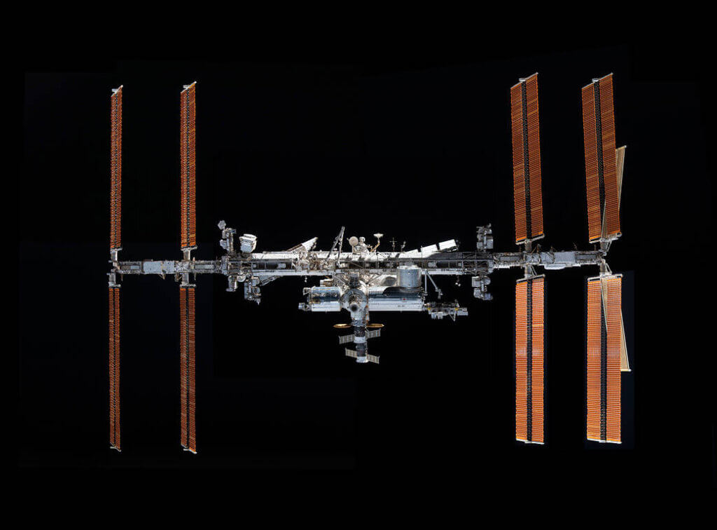 ISS Solar - Die Raumstation mit ihrer Solaranlage