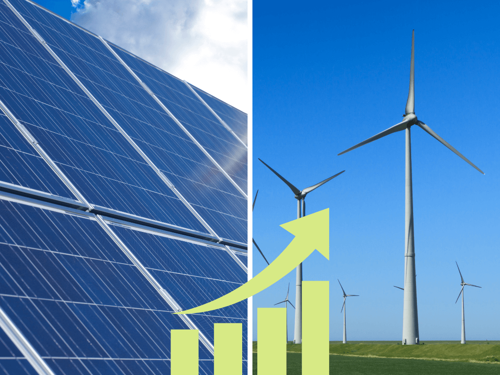 Wendepunkt in der Energiewende? Wind- und Solarenergie bremsen Emissionen